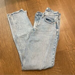 ABERCROMBIE Curve Love Ultra High Rise 90s Straight Jean